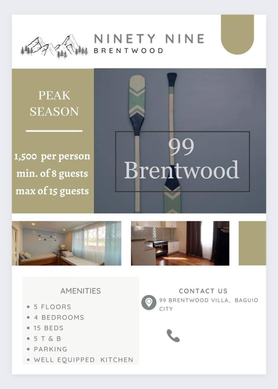 Villa 99 Brentwood Baguio City Exterior foto